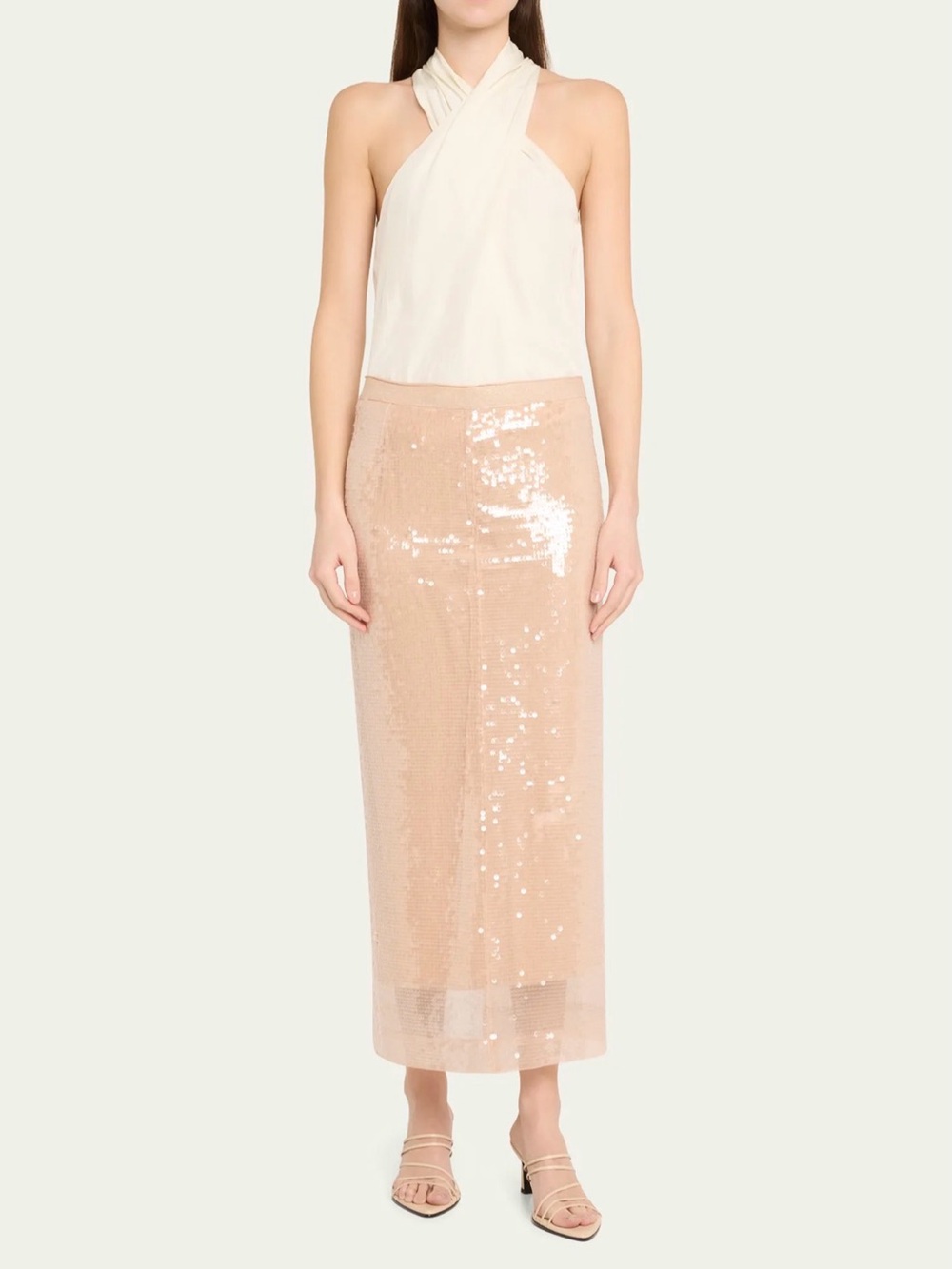 Ramy brook annita sequin midi skirt size small - Picture 4 of 5